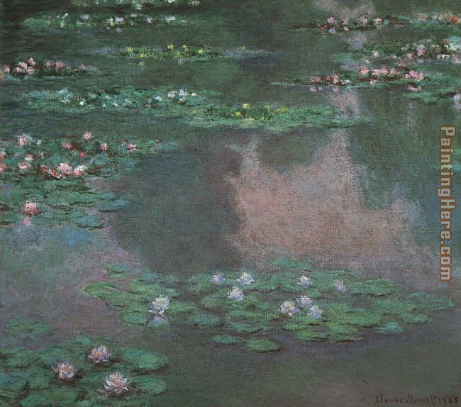 Monet Water Lillies I painting - Claude Monet Monet Water Lillies I art painting